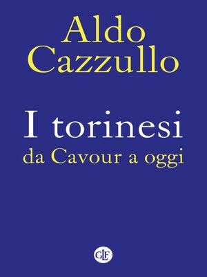 cover image of I torinesi da Cavour a oggi
